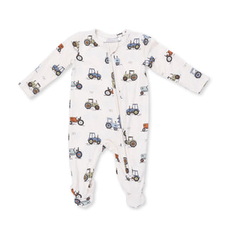 Angel Dear 2 Way Zipper Footie - Future Farmer