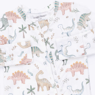 Angel Dear 2 Way Zipper Footie - Sweet Baby Dinos