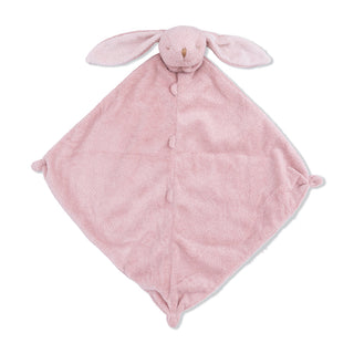 Angel Dear Blankie - Rose Bunny
A soft pink plush bunny security blanket with long floppy ears and a small embroidered face, shown on a plain white background.