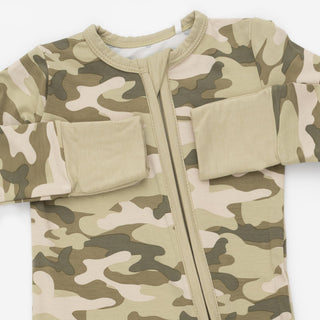 Angel Dear Convertible Romper - Camo