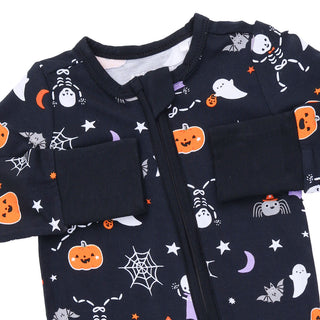 Angel Dear Convertible Romper - Glow in the Dark Halloween Skeleton Buddies