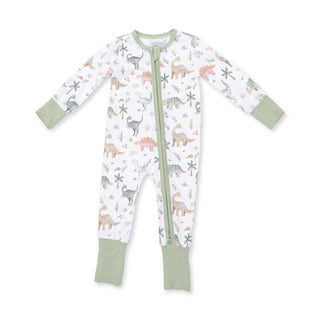 Angel Dear Convertible Romper - Sweet Baby Dinos
Baby onesie with dinosaur pattern on a white background