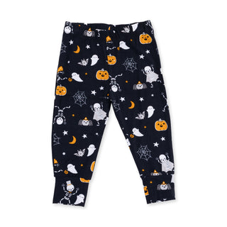 Angel Dear Long Sleeve Loungewear Set - Glow in the Dark Halloween Skeleton Buddies