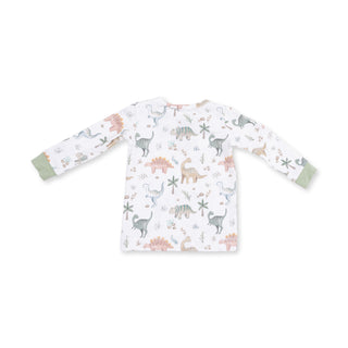 Angel Dear Long Sleeve Loungewear Set - Sweet Baby Dinos
Long-sleeve shirt with dinosaur pattern on a white background