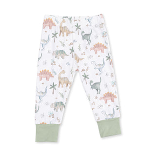 Angel Dear Long Sleeve Loungewear Set - Sweet Baby Dinos
Children's leggings with dinosaur pattern on a white background
