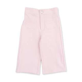 Angel Dear Oversized Sweatshirt and Baby Bells - Footballs and Bows
Light pink pants on a white background