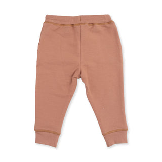 Angel Dear Raglan Sweatshirt and Jogger Set - Football Laces
Brown baby pants on a white background