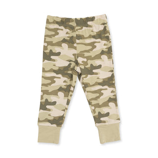 Angel Dear Short Sleeve Loungewear Set - Camo