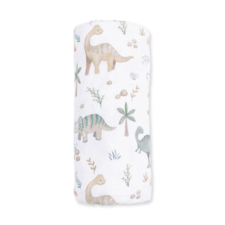 Angel Dear Swaddle Blanket - Sweet Baby Dinos
Baby blanket with dinosaur pattern on a white background