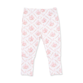 Angel Dear Take Me Home Set with Convertible Pant - Rose Bow Lattice