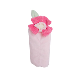 Angel Dear Blankie - Flower
Pink towel with a decorative flower on a white background