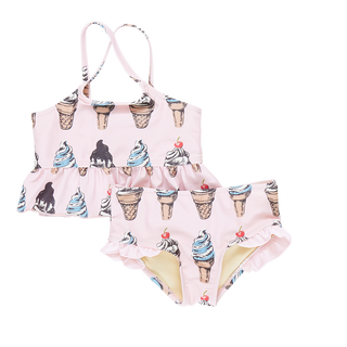 Pink Chicken Joy Tankini - Pink Soft Serve, Pink Chicken, Joy Tankini, Pink Chicken, Pink Chicken SS23, Pink Chicken Swimsuit, Pink Chicken Swimwear, Pink Chicken Tankini, Soft Serve, Swimsui
