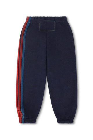 Aviator Nation Kids 5 Stripe Sweatpants - Navy