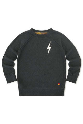 Aviator Nation Kids Bolt Stitch Sweatshirt - Charcoal