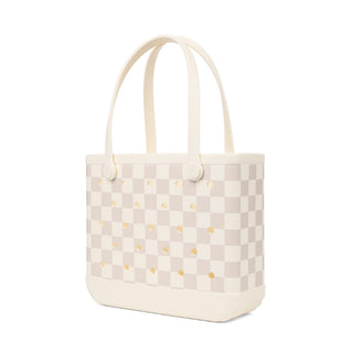 Baby Bogg Bag - Checkered: Coconut / Mushroom