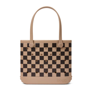 Baby Bogg Bag - Checkered: Camel / Hot Cocoa