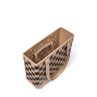 Baby Bogg Bag - Checkered: Camel / Hot Cocoa