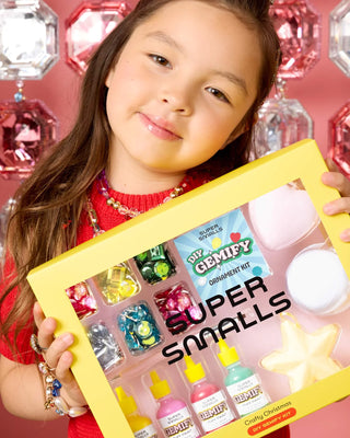 Super Smalls, Super Smalls Crafty Christmas DIY Gemify Kit - Basically Bows & Bowties