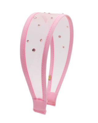 Bari Lynn Mesh Headband - Pink