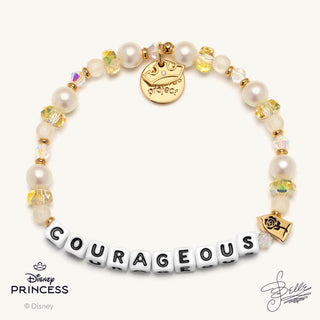 Little Words Project Bracelet - Disney Princess: Belle
Bracelet with 'COURAGEOUS' beads and Disney Princess logo