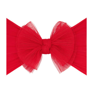 Baby Bling Tulle FAB Headband - Pleated Cherry