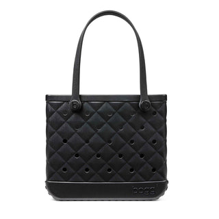Baby Bogg® Bag - Quilted LBD Black
Black quilted handbag with a brand logo on a white background