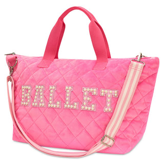 Iscream Ballet Quilted Overnight Bag