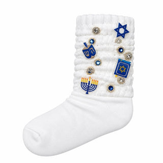Bari Lynn Fun Charm Socks - Hanukkah