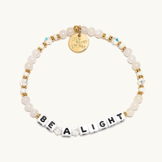 Little Words Project Bracelet - Be A Light
Bracelet with 'Be a Light' message on a white background