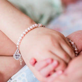 Cherished Moments Pink Sterling Silver Bracelet - Big Sis