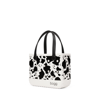 Bitty Bogg® Bag - Cowboy Chic
Black and white patterned tote bag with 'bogg' branding on a white background