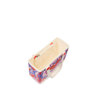 Bitty Bogg® Bag - In Love With Bogg - Buoy Red
Rectangular container with colorful pattern on a white background