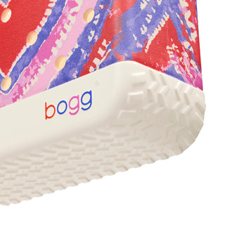 Bitty Bogg® Bag - In Love With Bogg - Buoy Red
Colorful patterned bag with 'bogg' logo on a white background