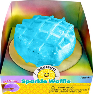 Blue Zorbitz Squishy Sparkle Waffle 