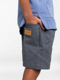 Little Bipsy Cotton Twill Short - Charcoal
