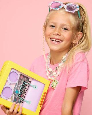 Super Smalls Mermaid Splash & Sparkle Gemify® Sunglasses and Case
Super Smalls, Super Smalls Mermaid Splash & Sparkle Gemify® Sunglasses and Case, Sunglasses - Basically Bows & Bowties
