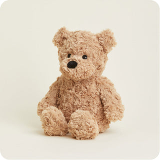 Brown Curly Bear Warmies
Plush teddy bear on a beige background