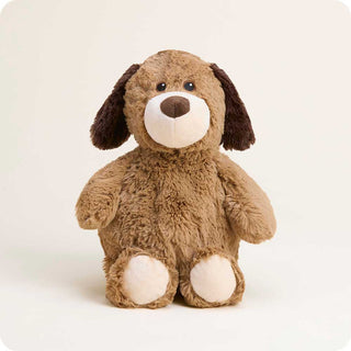 Brown Dog Warmies for Pets
Brown plush dog toy on a white background