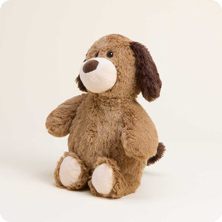 Brown Dog Warmies for Pets
Brown plush dog toy on a white background