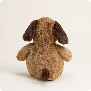 Brown Dog Warmies for Pets
Plush dog toy on a beige background