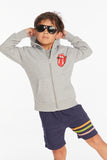 Chaser, Chaser Rolling Stones Script Zip Up Hoodie - Basically Bows & Bowties