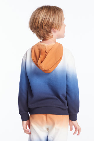 Chaser Boys Winter Night Tie Dye Long Sleeve Hoodie
