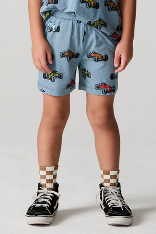 Chaser Have a Nice Day Shorts - Race Cars
