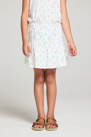 Chaser, Chaser Allover Lemons Girls Skort - Basically Bows & Bowties