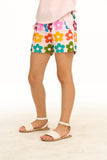 Chaser Rainbow Flower Shorts, Chaser, cf-size-5, cf-size-6, cf-type-shorts, cf-vendor-chaser, Chaser, Chaser Kids, Chaser Shorts, Rainbow Flower, Shorts, Shorts - Basically Bows & Bowties