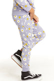 Chaser Smiley Daisies Slim Joggers, Chaser, cf-size-10, cf-size-4, cf-size-5, cf-size-6, cf-size-8, cf-type-pants, cf-vendor-chaser, Chaser, Chaser Daisy Sweatpant, Chaser Joggers, Chaser Kid