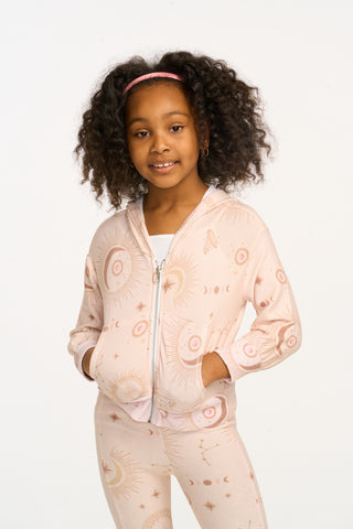 Chaser Mystical Sky Cozy Knit Zip Up Hoodie, Chaser, cf-size-12, cf-size-4, cf-size-5, cf-size-7, cf-size-8, cf-type-hoodie, cf-vendor-chaser, Chaser, Chaser Kids, Chaser Sweatshirt, Hoodie, 