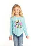 Chaser, Chaser Yin Yang Smiles L/S Tee - Basically Bows & Bowties