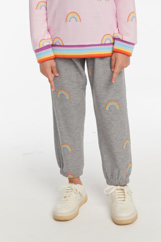 Chaser All Over Rainbow Pant