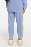 Chaser, Chaser Star Smiley Slim Slouchy Girls Pant - Basically Bows & Bowties
